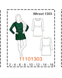MOLDE VESTIDOS NIÑA - 1 - Imagen 33