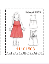 MOLDE VESTIDOS NIÑA - 1 - Imagen 38