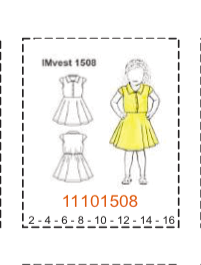 MOLDE VESTIDOS NIÑA - 1 - Imagen 43