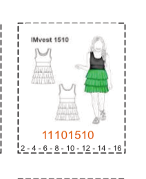 MOLDE VESTIDOS NIÑA - 1 - Imagen 45