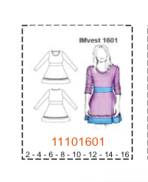 MOLDE VESTIDOS NIÑA - 1 - Imagen 46