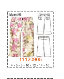 MOLDE PANTALONES NIÑA - 1 - Imagen 5