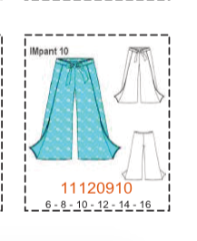 MOLDE PANTALONES NIÑA - 1 - Imagen 10