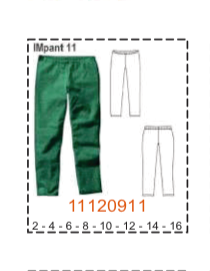 MOLDE PANTALONES NIÑA - 1 - Imagen 11