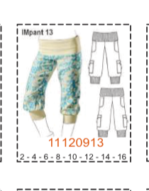 MOLDE PANTALONES NIÑA - 1 - Imagen 13