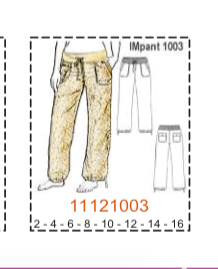 MOLDE PANTALONES NIÑA - 1 - Imagen 20