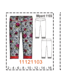 MOLDE PANTALONES NIÑA - 1 - Imagen 23