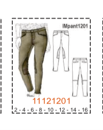 MOLDE PANTALONES NIÑA - 1 - Imagen 29