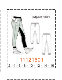 MOLDE PANTALONES NIÑA - 1 - Imagen 42