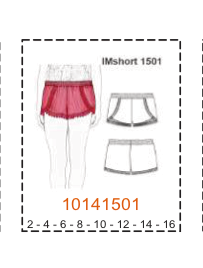 MOLDE SHORTS NIÑA - Imagen 13