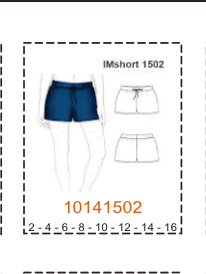 MOLDE SHORTS NIÑA - Imagen 14