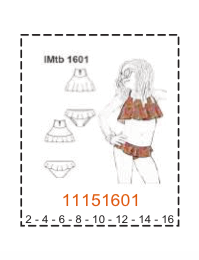MOLDE TRAJES DE BAÑO NIÑA - Imagen 7
