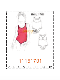MOLDE TRAJES DE BAÑO NIÑA - Imagen 8