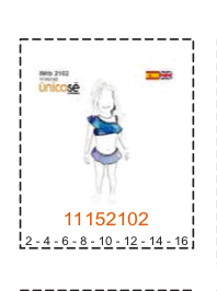 MOLDE TRAJES DE BAÑO NIÑA - Imagen 11
