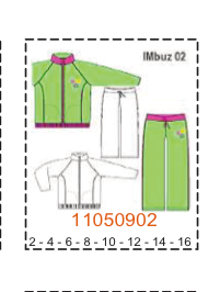 MOLDE BUZOS NIÑA - Imagen 2