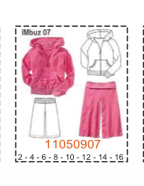 MOLDE BUZOS NIÑA - Imagen 7