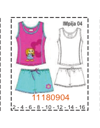 MOLDE PIJAMAS NIÑA - Imagen 4