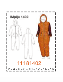 MOLDE PIJAMAS NIÑA - Imagen 19
