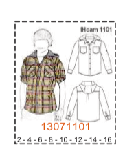 MOLDE CAMISAS NIÑO - Imagen 5