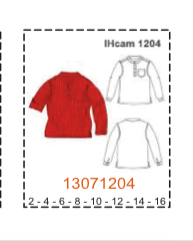 MOLDE CAMISAS NIÑO - Imagen 10