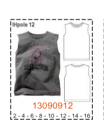 MOLDE POLERAS NIÑO - 1 - Imagen 12