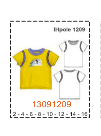 MOLDE POLERAS NIÑO - 1 - Imagen 33