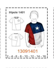 MOLDE POLERAS NIÑO - 1 - Imagen 44