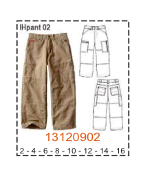 MOLDE PANTALONES NIÑO - 1
