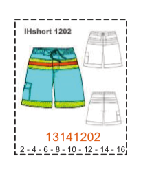 MOLDE SHORTS NIÑO - Imagen 12