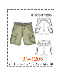 MOLDE SHORTS NIÑO - Imagen 15