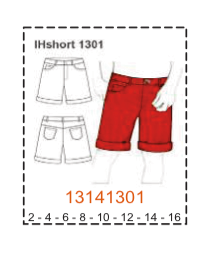 MOLDE SHORTS NIÑO - Imagen 16