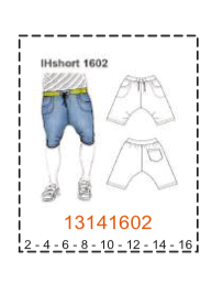 MOLDE SHORTS NIÑO - Imagen 20