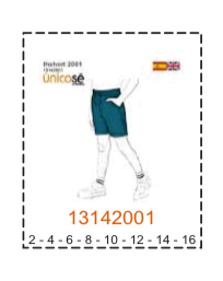 MOLDE SHORTS NIÑO - Imagen 23