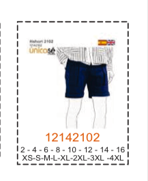 MOLDE SHORTS NIÑO - Imagen 25