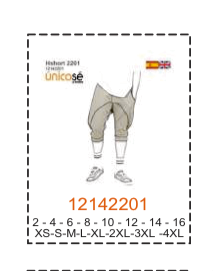 MOLDE SHORTS NIÑO - Imagen 26