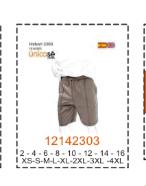 MOLDE SHORTS NIÑO - Imagen 28