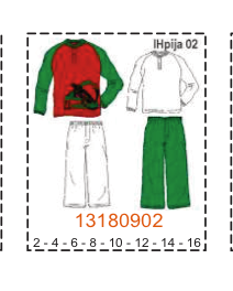 MOLDE PIJAMAS NIÑO - Imagen 2