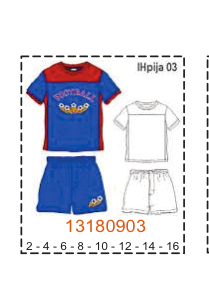 MOLDE PIJAMAS NIÑO - Imagen 3