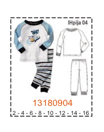 MOLDE PIJAMAS NIÑO - Imagen 4