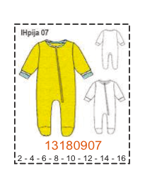 MOLDE PIJAMAS NIÑO - Imagen 7