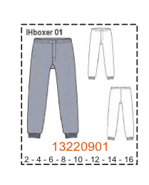 MOLDE ROPA INTERIOR NIÑO
