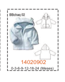 MOLDE CHAQUETAS BEBE - Imagen 2