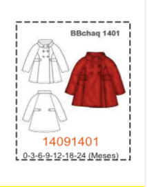 MOLDE CHAQUETAS BEBE - Imagen 10