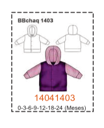 MOLDE CHAQUETAS BEBE - Imagen 12