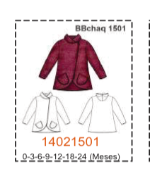 MOLDE CHAQUETAS BEBE - Imagen 13