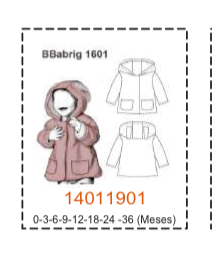 MOLDE CHAQUETAS BEBE - Imagen 17