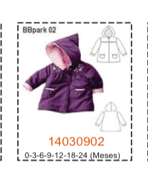 MOLDE PARKAS BEBE - Imagen 2