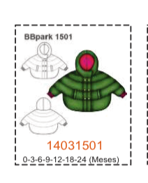 MOLDE PARKAS BEBE - Imagen 3