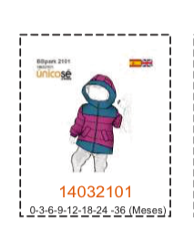 MOLDE PARKAS BEBE - Imagen 4