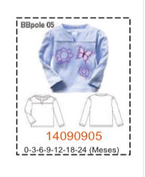 MOLDE POLERAS BEBE - Imagen 5